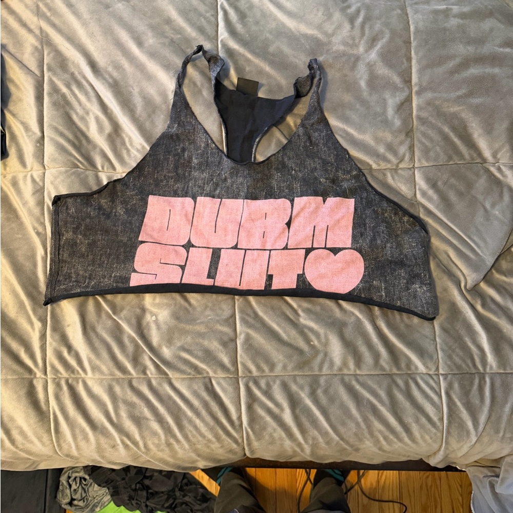 Men’s Strapp Metal Crop Top